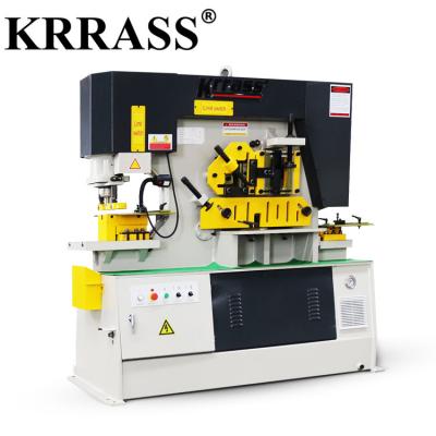 Китай Hydraulic combined Iron Worker Machine for punching ,shearing ,notching ,bending functions продается