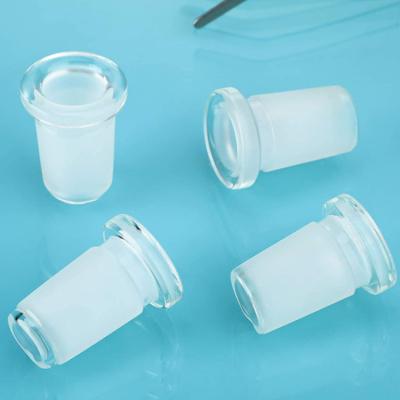 China High Quality Male 18mm Glass Tube Adapter Downstem Common Accessories 14mm Glass Downstem 10cm 11cm 12cm 13cm 14cm for sale