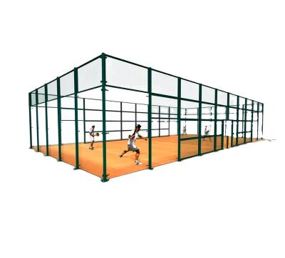 China Durable and Delicate Wholesale high quality 4m Double Enhanced  Padel Tennis Court Factory Supply for sale