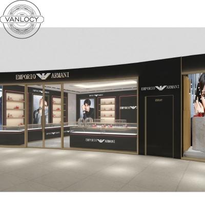 China Customized Retail Store Cabinet/Display Showcase Hotel Furniture/Mall Retail Watch Store Kiosk Counter For Amani Retail Watch Shop for sale