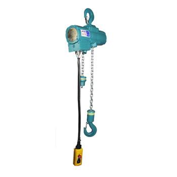 China Single Chain Cargo Pneumatic Marine Pneumatic Hoist Crane MPROFI1.5TI-3TI/2 Lifting Chain Pneumatic Crane for sale