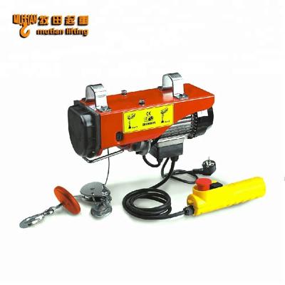 China 100kg construction hoist machine lifting micro electric rope hoist for sale