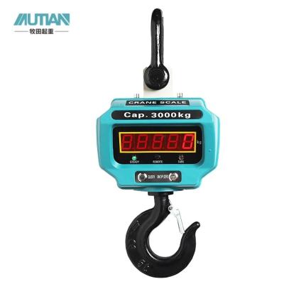 China New Product Mini Weight 500kg Function Crane Scale1hanging Manufacturer Heavy Duty Hanging Weight Hook Digital Scales for sale