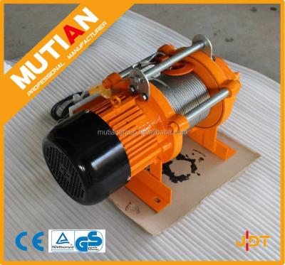 China Automotive 220 Volt 380 Volt Electric Winch Electric Winch Hoist 1000/2000kg for sale