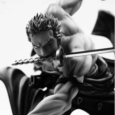 China Popular One Piece Anime Figure Zoro PVC Resin Japan Style Anime Prototype Rapid Service for sale