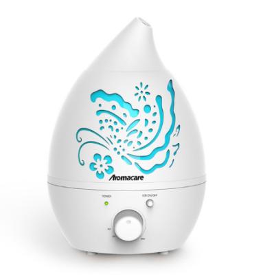 China Hotel High Quality Manual Household Ultrasonic Pp+Abs Mini Humidifier For Home Office Large Bottle for sale