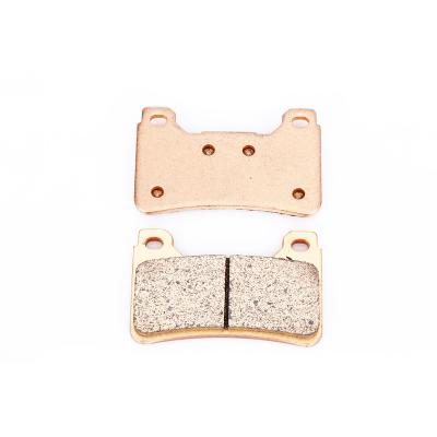 China Motorcycle Accessories Sintered Copper Parts Sintered Motorcycle Brake Pad FA390 For HONDA VFR800 for sale