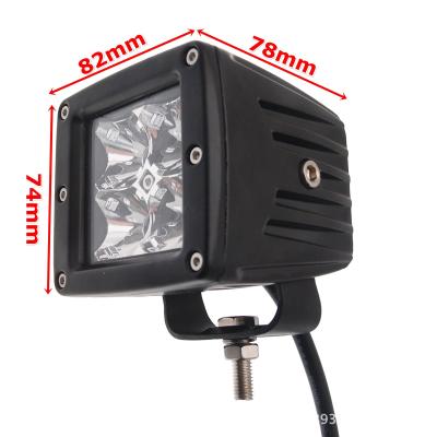 China LANDSCAPE 12W LED Work Light Bar Cube Spot Pods Driving Fog Lights Car Lamps For Truck LED Headlight for sale