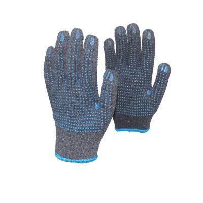 China Protective Hand PVC Dotted Cotton Work Gloves for sale