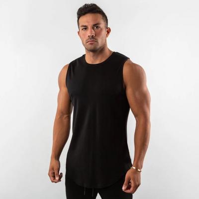 China Special Discount Sportswear Mens Counter Top Cotton Breathable Gym Tank Tops for sale