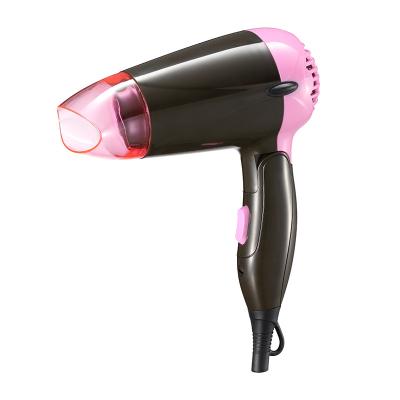 China Foldable Mini Blow Professional Hair Dryer Travel Ionic Dual Voltage for sale