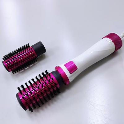 China Salon Multifunctional 2 Step Blow In 1 Multifunctional Hair Styler And Volumizer Heated Electric Hot Airbrush Curls Comb Drye for sale