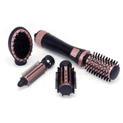 China New Multifunctional Rotating Hot Air Blow Dryer Brush n4 Professional In 1 Roller Electric Straightener Comb Blow Dryer Hair Brush Styler for sale