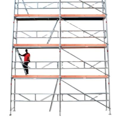 China Industrial Aluminum Mobile Tower Scaffolding for sale