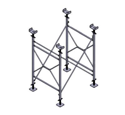 China Traditional Australian V-shore Frame Scaffolding For Heavy Duty Formwork Type for sale