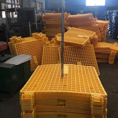 China Industrial One Piece Plastic PVC Brickguard For Fire Resistant Scaffolding Industry for sale