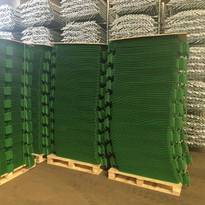 China Industrial PVC One Piece Plastic Mesh Brick Guard Material Scaffolding Material for sale