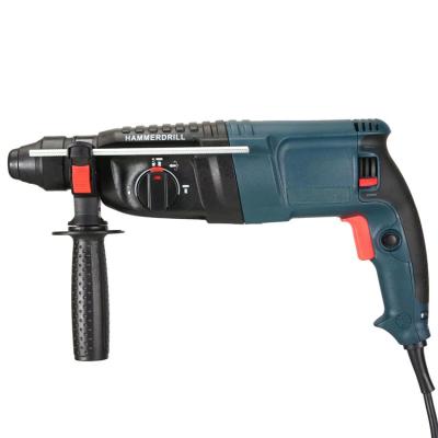 China Hot Selling Model China New Hand Hammer Drill 800W 26mm Rotary Hammer Drill With New Adapter Impact Drill for sale