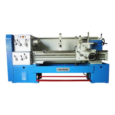 China Building Material Stores Gap Bed Machine Horizontal Metal Lathe Machine Turning Durable For Sale C6250C for sale