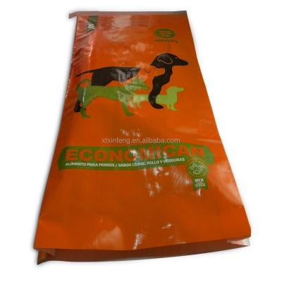 China Animal Feed Bags Good Quality Moisture Proof Woven Bag PP Pet Food Bag for sale