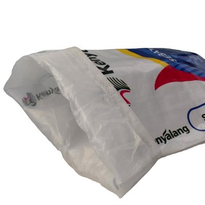 China Chinese Suppliers Moisture Proof Heat Single Layer Bag Cut 50kg Sugar Plastic Sugar Into 25kg Bag for sale