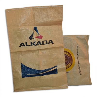 China Cement Sack PP Woven Sack Recyclable Paper Bags Cement Bag Dimensions For 50kg 25kg for sale