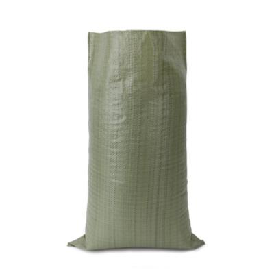 China Recyclable Strong Green PP Garbage Bag For Construction Waste Sand for sale