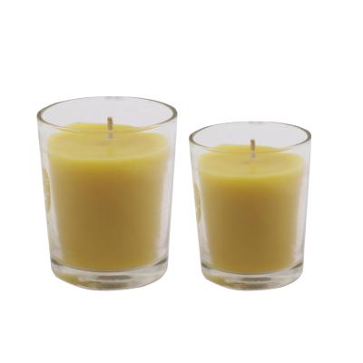 China Natural Fragrance China Candle Manufacturer Direct Selling Natural Beeswax Candles In Glass Jar For Gift for sale