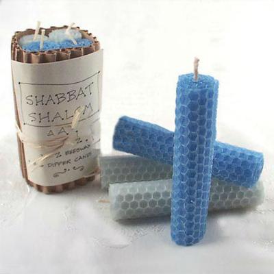 China Low Price Natural High Quality Natural Blue Pillar Candle Beeswax Wholesale Fragrance Art Candles for sale