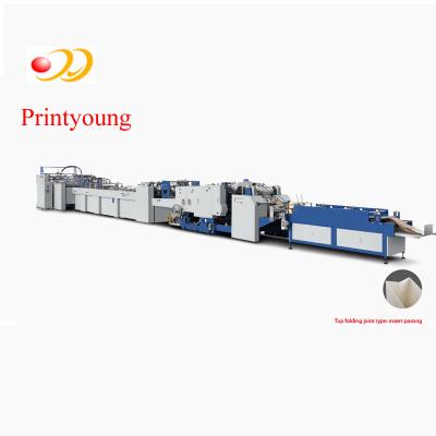 China Shopping Bag / Paper Bag Making Machine With Top Folding And Hole Punching for sale