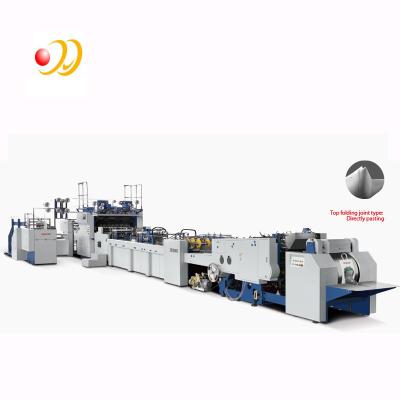 China Computerized Sheet Feeding Handbag Paper Making Machine For Kraft Paper Packaging for sale