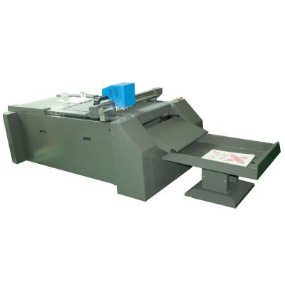 China PRY-B0906 Paper Cutting Box Sample Making Machine With Vibrating Blade And Paper Receiver for sale