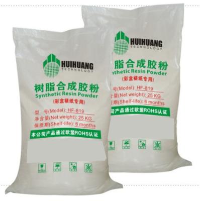 China HF-819 Hoogmoleculair harsmateriaal Synthetisch zetmeel oxidatielijm Rubberpoeder Te koop