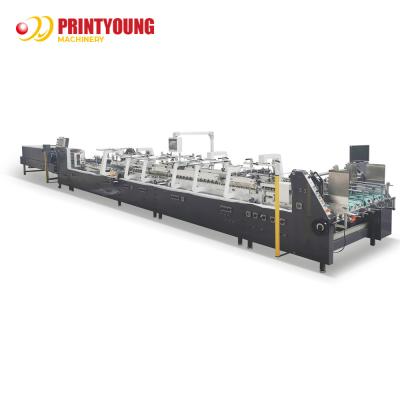 China High Speed 4 Corner Folder Gluer Machine 400m/Min 800mm Blank Width for sale