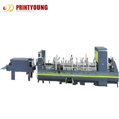 China Mechanical Six Corner Automatic Folder Gluer 350m/Min 20KW for sale