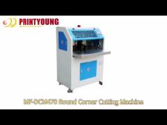 MF-DCM470 Double Head Paper Round Corner Cutting Machine