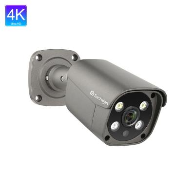 China Techage 4K 2 Way NIGHT VISION CCTV 8MP CCTV Metal Outdoor Camera Audio Face Detection AI Security Cameras for sale