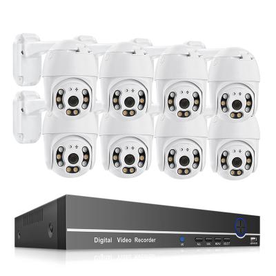 中国 PAN-TILT Detective Camera Ptz 5Mp Poe Camera Security Kit Two Way Audio Dome Camera Video Surveillance 販売のため