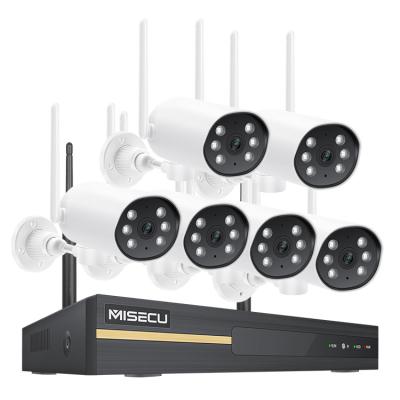 China PAN-TILT Pan 180 Degree CCTV Video Surveillance Kit Two-Way Audio Auto Tracking 8-Channel NVR Kit 3MP zu verkaufen