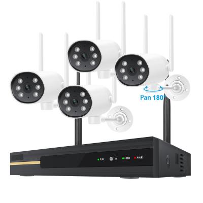 China Pan Tilt System 3MP 8CH NVR Kit Wifi Security Camera System Home CCTV Camera 3MP Auto Tracking Wifi from PAN-TILT for sale