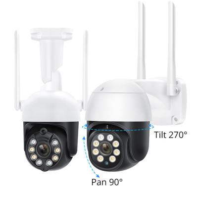 中国 NIGHT VISION Tilt&Pan IP Dome Camera 3MP Mini Speed ​​Dome CCTV Security P2P Wifi PTZ Camera 販売のため