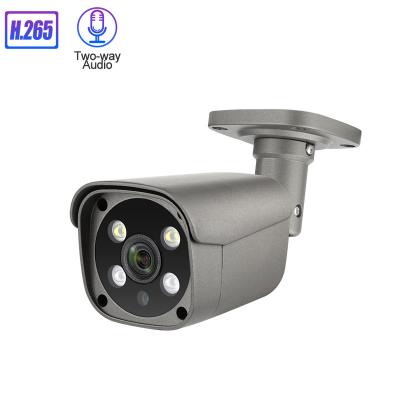 China Siren 8mp 4k resolution poe ip camera built-in waterproof ip66 security two way audio camera zu verkaufen