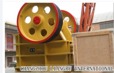 China Quarry Metallurgy Building Jaw Crusher Pe 400 X 600 , Quartz / Iron Goil Ore Industrial Rock Crusher for sale