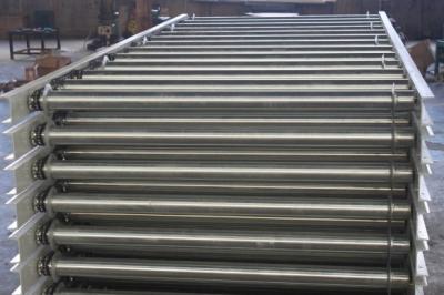 China Motorized Table Gravity Roller Conveyor Automated Conveyor Systems Abrasion Resistant for sale