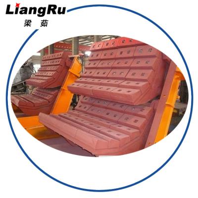 China High Chrome Cr26 Cr30 Impact Crusher Spare Parts Wear Liner Plates Good Toughness for sale