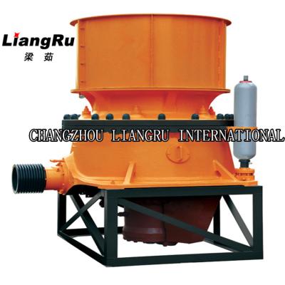 China Nonferrous / Limestone Crusher Machine , 160 Kw Hydraulic Cone Crusher Capacity 70 - 250 T / H for sale