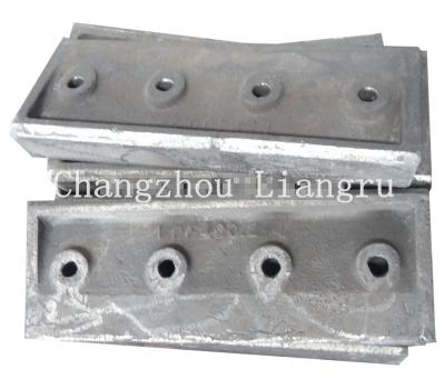 China Bergbau-Steinerz-Zerkleinerungsmaschinen-Abnutzungs-Platten, Casting-Prallmühle-Abnutzungs-Teile zu verkaufen