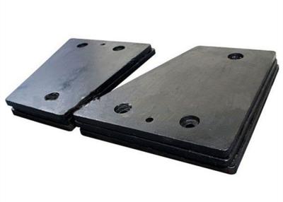 China Mining Impact Crusher Parts Liner Plate , Casting Side Plate Gyratory Crusher Parts for sale