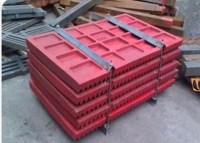 China Sandvik / Symons Rock Crusher Spare Parts Jaw Crusher Jaw Plate Wear - Resistant for sale