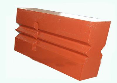 China Ore Mining / Rock Crusher Spare Parts Hazemag Blow Bars Good Toughness Hardness for sale